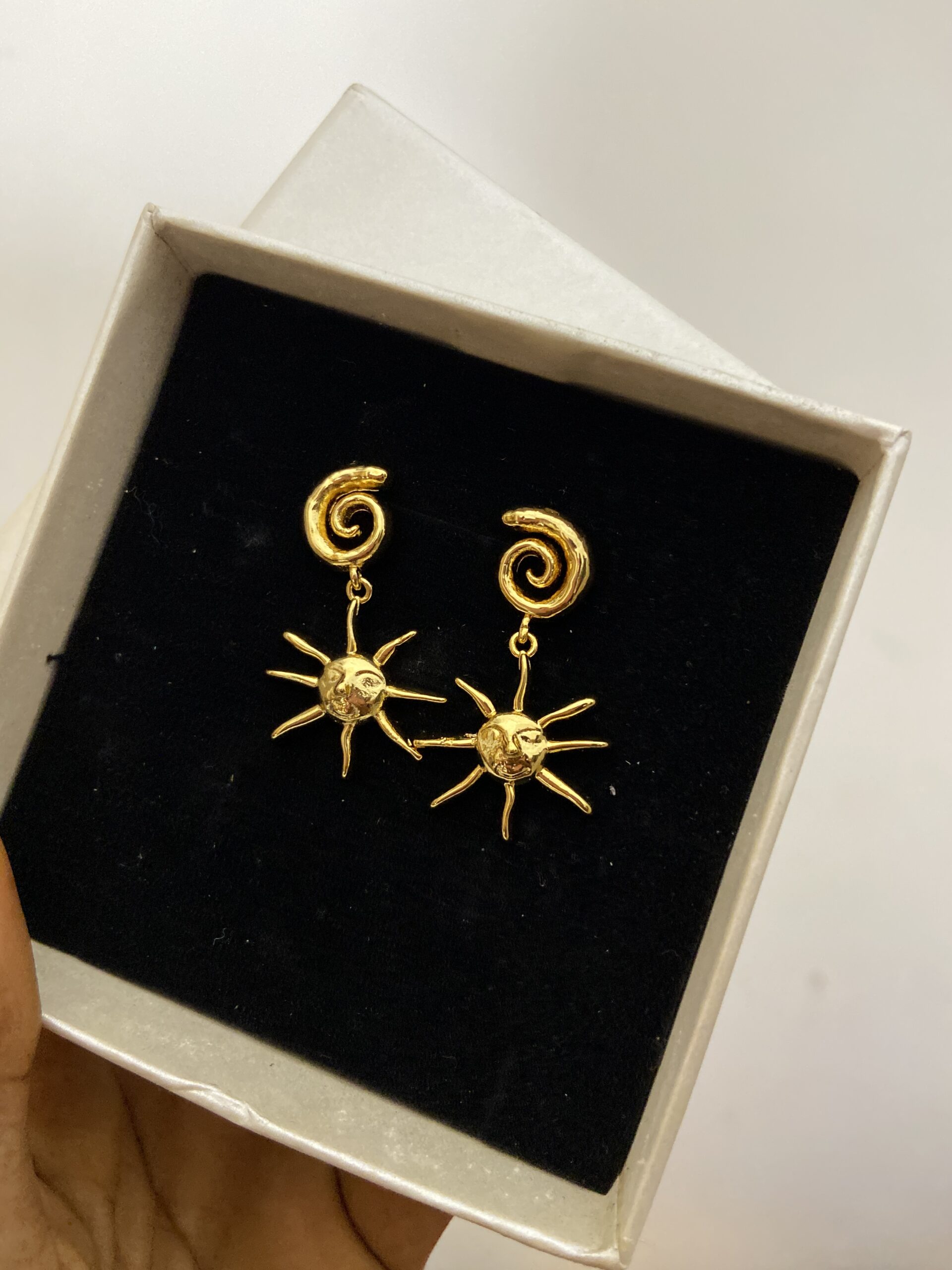 Moon earring